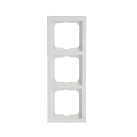 Busch-Jaeger Rahmen dreifach, future linear, Plattform 63, matt, Kunststoff, Unterputzmontage weiß (matt), Retail