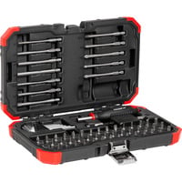GEDORE Bit-Satz 1/4", 67teilig schwarz/rot, (R33003067 )