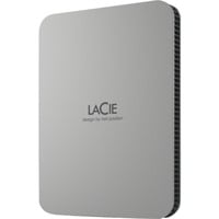 LaCie Mobile Drive 4 TB, Externe Festplatte grau, USB-C 3.2 Gen 1 (5 Gbit/s)