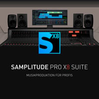 MAGIX Samplitude Pro X8 Suite, Multimedia-Software Deutsch