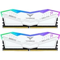 Team Group D516GB 6400-32 RGB wh K2 TEM, Arbeitsspeicher weiß, FF4D532G6400HC32ADC01, Delta RGB, INTEL XMP