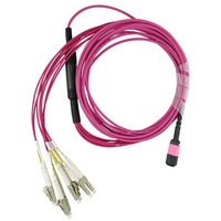 BlueOptics NVIDIA MCA7J60-C005 kompatibles MPO-4xLC Multimode OM4 Patchkabel 5 Meter 5 Meter