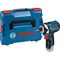 Bosch Akku-Drehschlagschrauber GDR 12V-105 Professional blau/schwarz, ohne Akku und Ladegerät, in L-BOXX