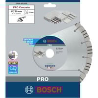Bosch PRO Concrete Diamanttrennscheibe, Ø 230mm Bohrung 22,23mm