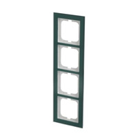 Busch-Jaeger Abdeckrahmen 4-fach, Abdeckung grün, Retail