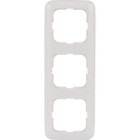 Busch-Jaeger Rahmen dreifach, Designlinie Reflex SI, Unterputzmontage, Kunststoff, glänzend weiß (glänzend), Retail