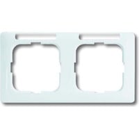 4011395969472 - BJ Reflex SI Linear Rahmen 1732NSKA-214 mit Schriftfeld 2fach alpinweiss waag