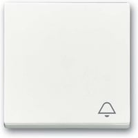 Busch-Jaeger Wippe mit Aufdruck weiß, Retail