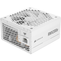 Corsair RM1200e White, PC-Netzteil weiß, 1x 12-Pin High Power GPU, 6x PCIe, Kabelmanagement, 1200 Watt
