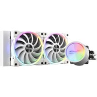 EKL Gletscherwasser 240 White RGB 240mm, Wasserkühlung weiß