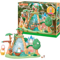 EPOCH Sylvanian Families - Abenteuerspielplatz "Wasserfall", Konstruktionsspielzeug 