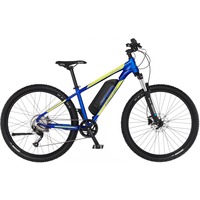 FISCHER Fahrrad Montis 2.1 Junior, Pedelec blau (glänzend)/gelb, 38 cm Rahmen, 27,5"