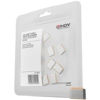 Lindy USB Typ C Port Schloss (ohne Schlüssel) 10 Stück, Code Orange