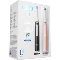 Oral-B Oral-B iO Series 3N Duo, Elektrische Zahnbürste schwarz/rosa, Matt Black//Blush Pink inkl. 2. Handstück