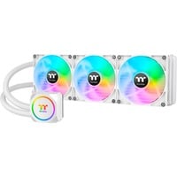 Thermaltake TH420 ARGB Sync All-In-One Liquid Cooler - Snow Edition 420mm, Wasserkühlung weiß