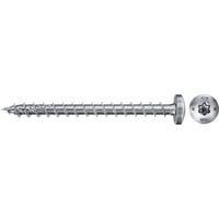 fischer Spanplattenschraube PowerFast II 4,5x40 Pan Head TX VG 200 Stück, Vollgewinde, verzinkt