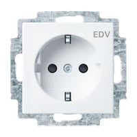 0 Schutzkontakt Steckdosen-Einsatz 20 EUCB/DV-914 weiß, Retail