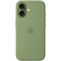 Apple Silikon Case mit MagSafe, Handyhülle grün, iPhone 17