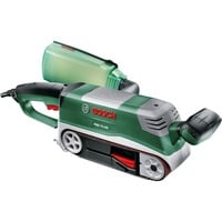 Bosch Heimwerken & Garten Bandschleifer PBS 75 AE, Set grün, 750 Watt, Parallel- und Winkelanschlag