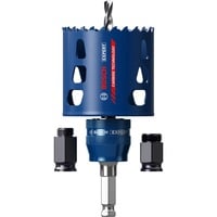 Bosch Professional EXPERT Multi Material PC Plus Lochsäge, Ø 51mm, Starter Kit 2", mit Power Change Plus-Adapter