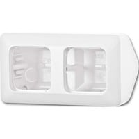 4011395184868 - BJ AP-Gehäuse 2-fach Gehäuse f 1708-214 Eckmontage Reflex SI alpinweiß