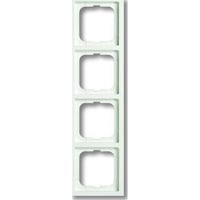 Busch-Jaeger Rahmen vierfach weiß (matt), Retail