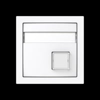 Busch-Jaeger Zentalscheibe einteilig signalieren 1571 CN-44G, Abdeckung weiß, Retail