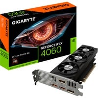 GIGABYTE GeForce 4060 OC Low Profile 8G, Grafikkarte weiß, DLSS 3, 2x DisplayPort, 2x HDMI 2.1