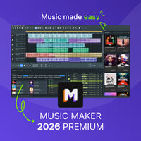 MAGIX Music Maker 2026 Premium, Multimedia-Software Deutsch