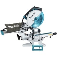 Makita Kapp-und Gehrungssäge LS1110F, 260mm, Kapp- und Gehrungssäge blau, 1.450 Watt
