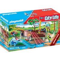 PLAYMOBIL 70741 City Life Abenteuerspielplatz mit Schiffswrack, Konstruktionsspielzeug 