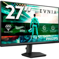 Philips Evnia 27M2N3500PF, Gaming-Monitor 68.5 cm (27 Zoll), dunkelgrau, QHD, Fast-IPS, HDMI, DP, 260Hz Panel