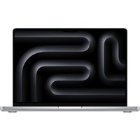 Apple MacBook Pro (14") 2023 CTO, Notebook silber, M3 Pro 14-Core GPU, MacOS, Amerikanisch, 36 cm (14.2 Zoll) & 120 Hz Display, 512 GB SSD