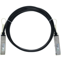 BlueOptics BlueLAN Direct Attach Kabel kompatibel zu Juniper EX-QSFP-40GE-DAC-1M QSFP schwarz, 1 Meter