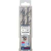 Bosch Professional PRO Metal HSS-G Spiralbohrer, Ø 12,5mm 5 Stück, Arbeitslänge 101mm