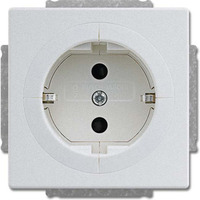 Busch-Jaeger Objektsteckdose Typ 20 EUAB-83 aluminium, Retail