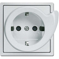 Busch-Jaeger Servicesteckdose zwanzig EUCBDR achtundachtzig drei aluminium, Retail