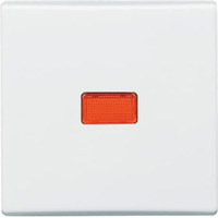 Busch-Jaeger Wippe Auswechselbare Wippe Kontroll-Wechselschalter weiß, Retail