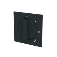 Busch-Jaeger Zentralscheibe mit Aufdruck "0 bis 3", Abdeckung schwarz, Retail