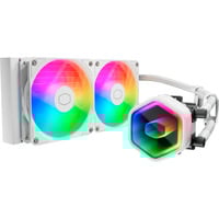 Cooler Master MasterLiquid 240 Core II ARGB White, Wasserkühlung weiß