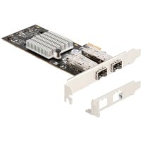 DeLOCK PCI Express x1 zu 2 x SFP Slot Gigabit LAN i350, LAN-Adapter