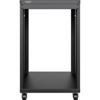 Universal 19-Zoll Equipment Rack mit Rollen, Rack, Server-Gehäuse