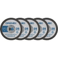 Dremel EZ SpeedClic: Kunststoff-Trennscheiben. (SC476) 5 Stück, Ø 38 mm