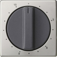 Gira Abdeckung Knebel 15 Millimeter edelstahl, Retail