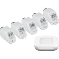 Homematic IP Starter Bundle Heizen Basic für 5 Heizkörper, Set 