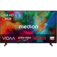 Medion LIFE MD 840101, LED-Fernseher 100.3 cm (40 Zoll), schwarz, FullHD, PVR, WLAN, Bluetooth