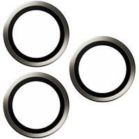  PanzerGlass Hoops Titanium, Schutzfolie titan, iPhone 15 Pro / 15 Max