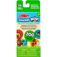 0681147005679 - Melissa & Doug - Sticker WOW! Nachfüllset Dinosaurier Basteln