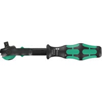 Wera Zyklop Speed-Knarre 8000 A Black Edition, 1/4" schwarz/grün, mit schwenkbarem Kopf