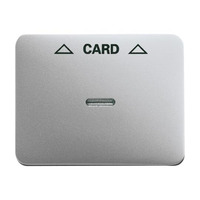 0 Zentralscheibe für Cardschalter, Abdeckung titan, Retail